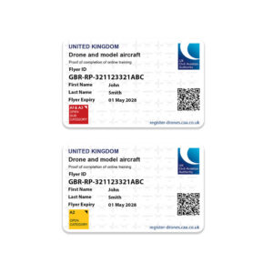 CAA Drone Flyer ID Card